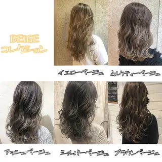 セミロング La fith  hair  fun所属・植田 彩のヘアスタイル