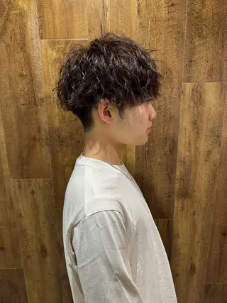パーマ メンズ メンズカラー🫧/ パーマ特化✨ひかり/のヘアスタイル