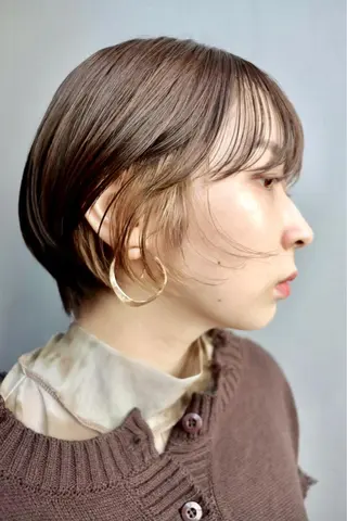 ショート カラー カラー/レイヤー/ 髪質改善/PAAQのヘアスタイル