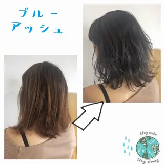 カラー 伊藤 かなのヘアスタイル