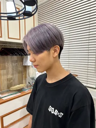 カラー メンズ clan en所属・clan .のヘアスタイル