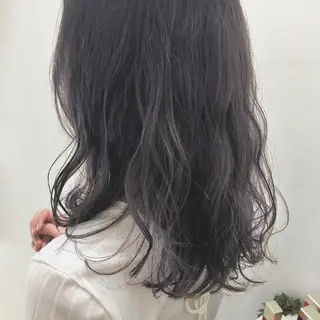セミロング 透明感カラー💖 Stylist佐藤澪のマツエク・マツパデザイン