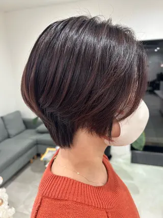 ショート カラー .HARRISS所属・中司 愛理のヘアスタイル