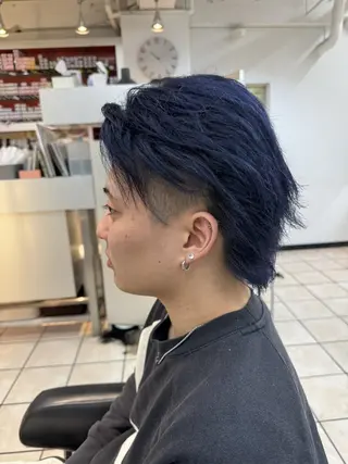 ショート MEN'S HAIR BLEACHi 大宮店所属・小山 亜羅司のヘアスタイル