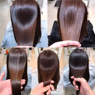 セミロング ヤマダ ショウコのヘアスタイル