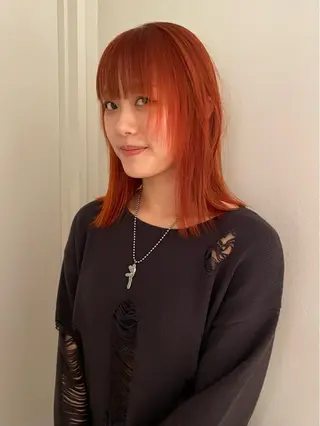 カラー 和田 英梨香のヘアスタイル