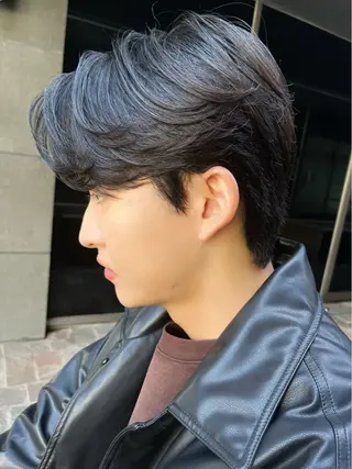 ショート メンズ メンズ🍃ナチュラル 韓国風ヘアRENのヘアスタイル