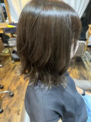 ミディアム 松永 かずきのヘアスタイル