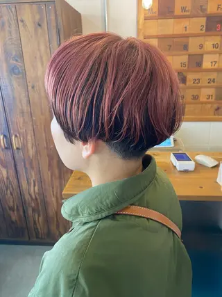 ショート スロウ（slow）所属・slow✂︎ 矢野芹奈のヘアスタイル