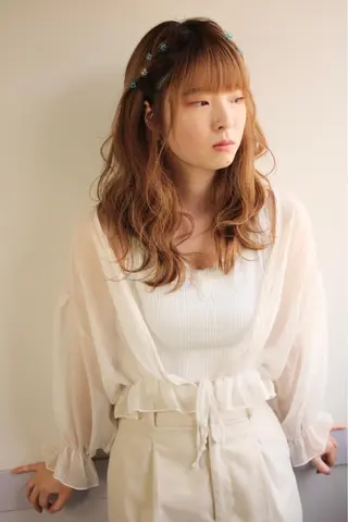 ロング ヘアアレンジ 奥山 沙季(大井町)のヘアスタイル