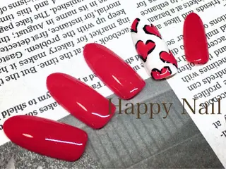 ショート ミディアム セミロング ロング ネイル Happy Nailのネイルデザイン