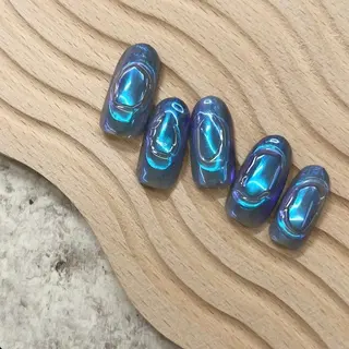 ネイル ⭐︎休業中の練習⭐︎ JNA認定講師髙橋のネイルデザイン