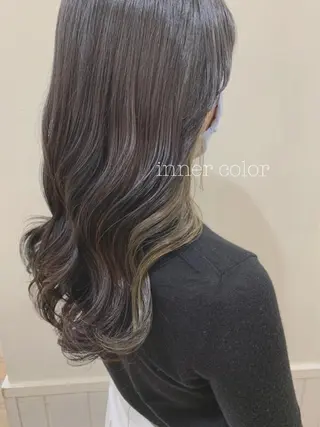 セミロング カラー ぱつっとボブ/ 小野あかねのその他イメージ