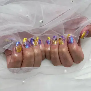 ミディアム 28ネイルㅤㅤㅤㅤ ことはのネイルデザイン