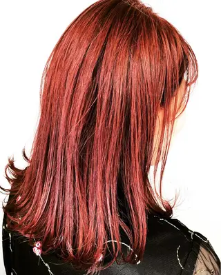 ミディアム カラー メンズヘア特化 崎田 成人のヘアスタイル