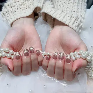 ネイル CC  NaNa ワンホンネイル🌙Nのネイルデザイン