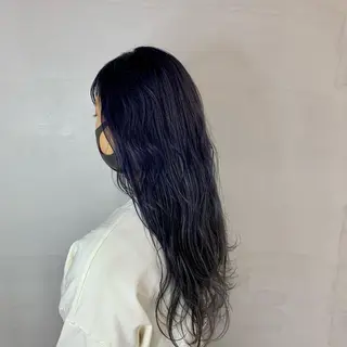 ロング カラー ヘアアレンジ Stir Maison 大宮所属・ryuma/ボブ /透明感カラーのヘアスタイル