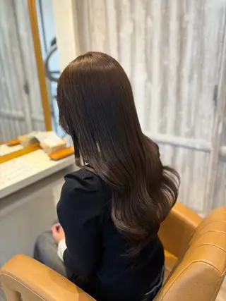 ロング カラー yui🥀/ボブ /暖色/レディースのヘアスタイル