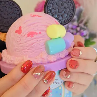 ネイル Runanail 鶴ヶ峰所属・Runanail.☽ 鶴ヶ峰　naruのネイルデザイン