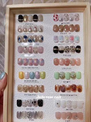 ネイル ✰Jade.vase 銀座一丁目・東銀座のネイルデザイン