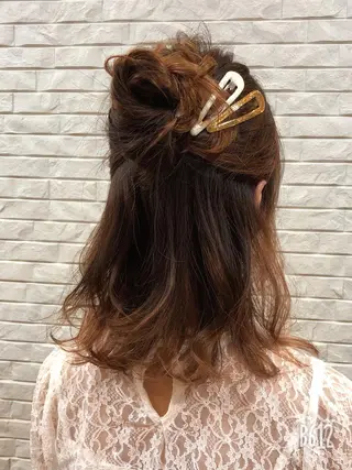 ヘアアレンジ The book hand salon所属・伊藤 さやかのヘアスタイル