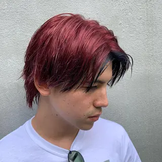 ショート カラー メンズ 透明感 カラー🌿KANTAのヘアスタイル