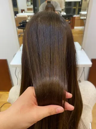 ロング カラー パーマ ヘアアレンジ レイヤー/メンズ🥑 マエダアズミ🥑のヘアスタイル