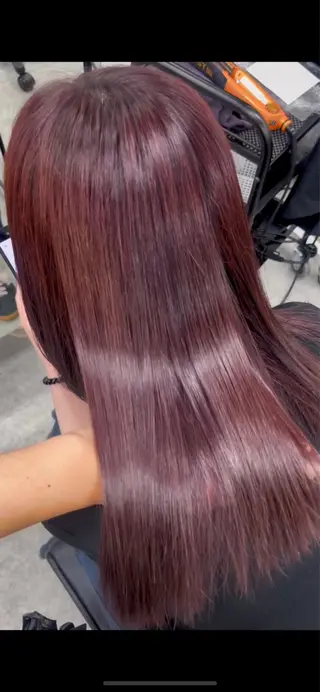 カラー 暖色メンズレディース 🍓優 音のヘアスタイル