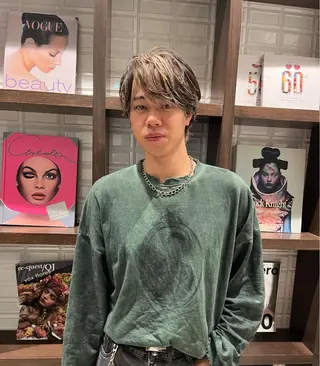 ショート カラー メンズ P.S  gemmie所属・Tetta 🤙のヘアスタイル