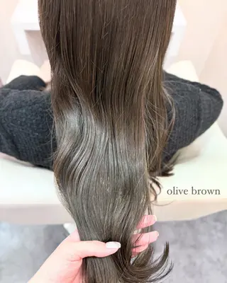 ロング 杉山 夏音のヘアスタイル