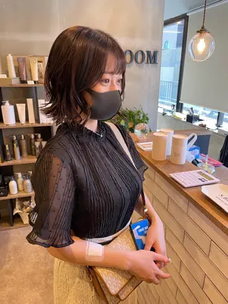 ショート カラー S.BROOM なんばTAKUYAのヘアスタイル