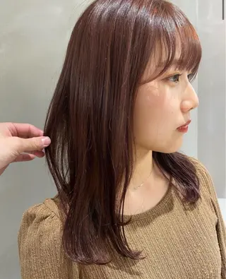 ロング leo/ロング／ レイヤーカット⛈️のヘアスタイル