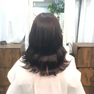 セミロング カラー リピート指名no.1 /ruiのヘアスタイル