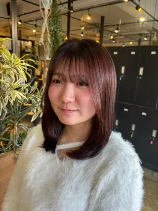 ミディアム 🌿FERIA桃山台 AYA🌿のヘアスタイル