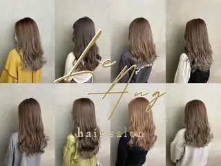 ロング カラー 松永 静佳のヘアスタイル