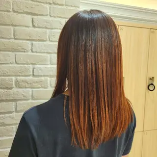 セミロング 🌺仲盛 恵理香🌺のヘアスタイル