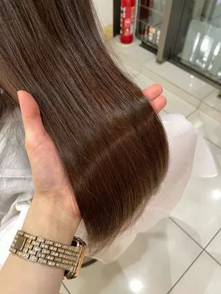 ロング Euphoria 銀座店所属・Euphoria 銀座 みおこのヘアスタイル