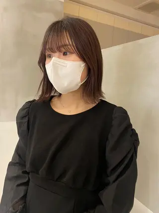 ミディアム 🎀韓国レイヤー 🇰🇷mireiのヘアスタイル