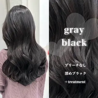 ロング カラー 韓国風艶髪🎀 暖色カラー🤍のヘアスタイル
