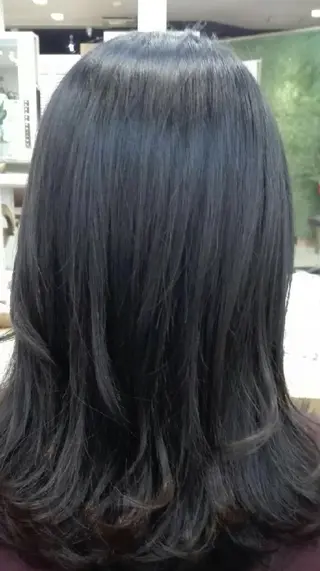 セミロング カラー パーマ ヘアアレンジ メンズ キッズ ネイル マツエク・マツパ Beauty＆Relaxation MEGUMI所属・MEGUMI megumiのヘアスタイル