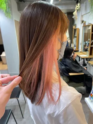 カラー インナーカラー🎀/ Yuzukiのヘアスタイル