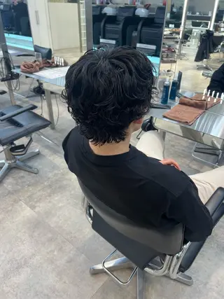 パーマ メンズ fifth PARK所属・fifth PARK HIN★T★のヘアスタイル