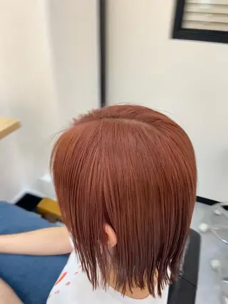 ミディアム カラー ヘアアレンジ 田中 あやなのヘアスタイル