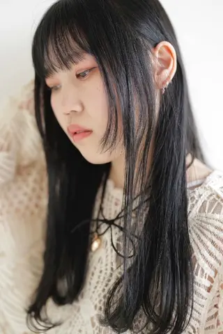 カラー 束感まつぱ🥑🤍 NATUKI🤍のマツエク・マツパデザイン