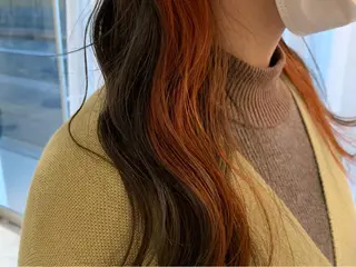 カラー GO TODAY  SHAIR SALON 梅田NU茶屋町店所属・田中成美/レイヤー カット/透明感カラーのヘアスタイル