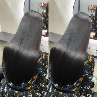 ロング カラー 新宿/髪質改善/ 縮毛矯正/松永ゆいのヘアスタイル