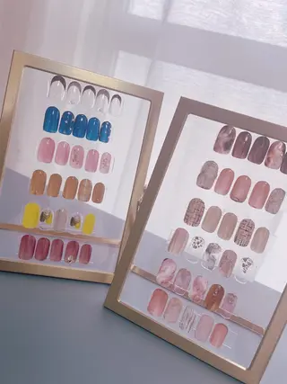 ネイル amu nail. RINAのネイルデザイン