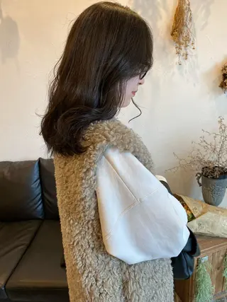 セミロング カラー m ā l o.🌷 サカモトマイコのヘアスタイル