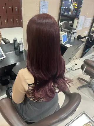 ロング エクステ＆艶カラー 🎀YURINA🎀のヘアスタイル