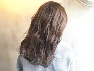 セミロング カラー 半個室女性salon 🩰Natsumiのヘアスタイル